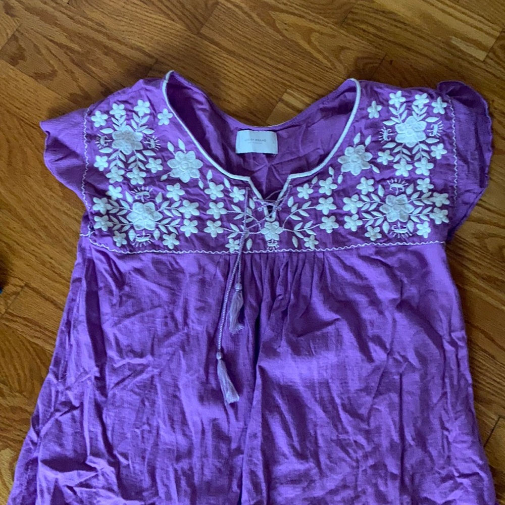Never worn lucky brand blouse